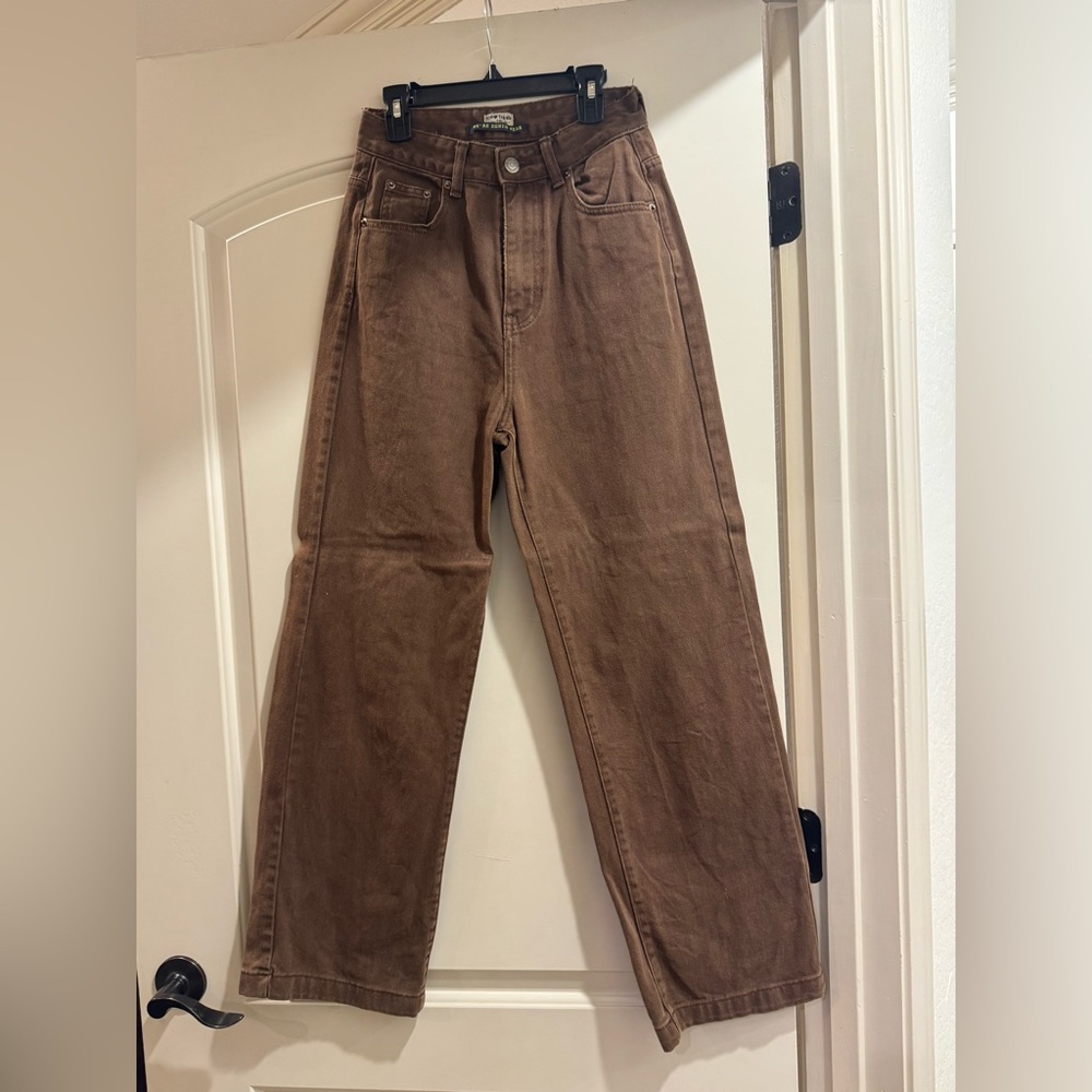 Brown High-Waisted Jeans size 36/26/2